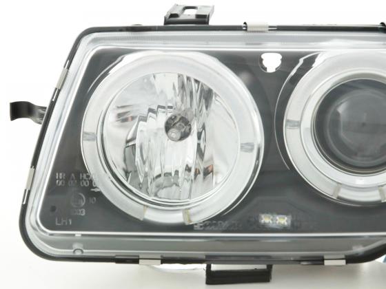 Scheinwerfer Opel Astra F 91-94 schwarz Scheinwerfer Opel Astra F 91-94 schwarz